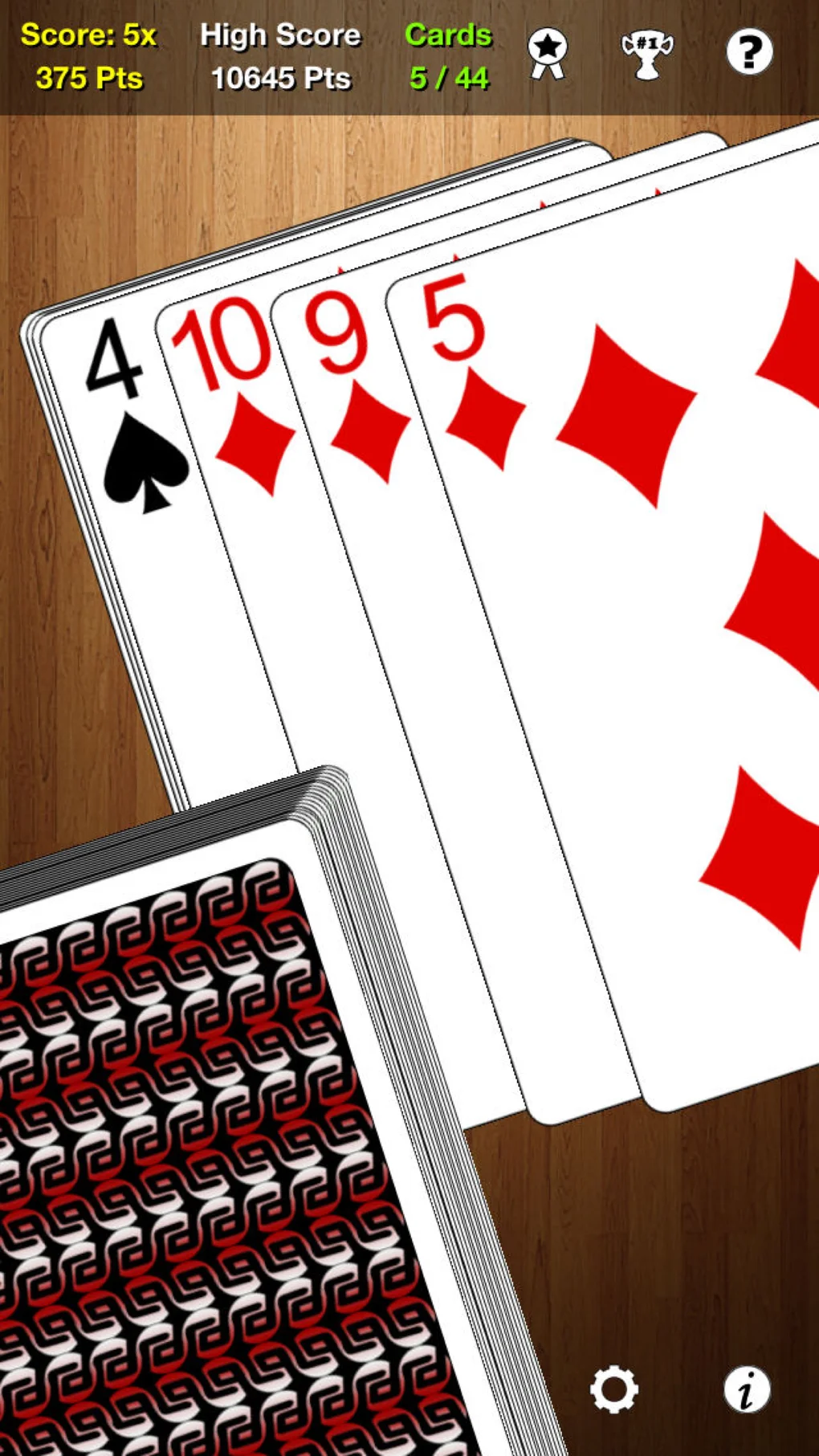 Triple solitaire turn 3